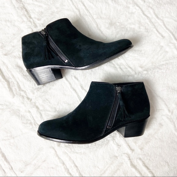 vionic serena ankle boot black